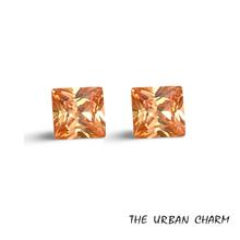 Load image into Gallery viewer, Champagne Cubic Zirconia AAA quality Lab-grown Loose Gemstone
