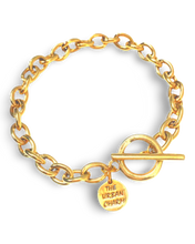 Load image into Gallery viewer, Gold Starter Charm Bracelet by The Urban Charm
