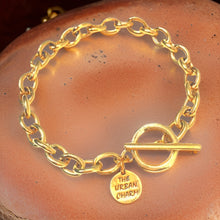 Load image into Gallery viewer, Gold Starter Charm Bracelet by The Urban Charm
