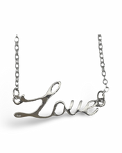 Load image into Gallery viewer, Love Script Necklace
