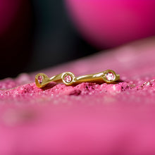 Load image into Gallery viewer, Pink Tourmaline Birthstone Stacker Ring
