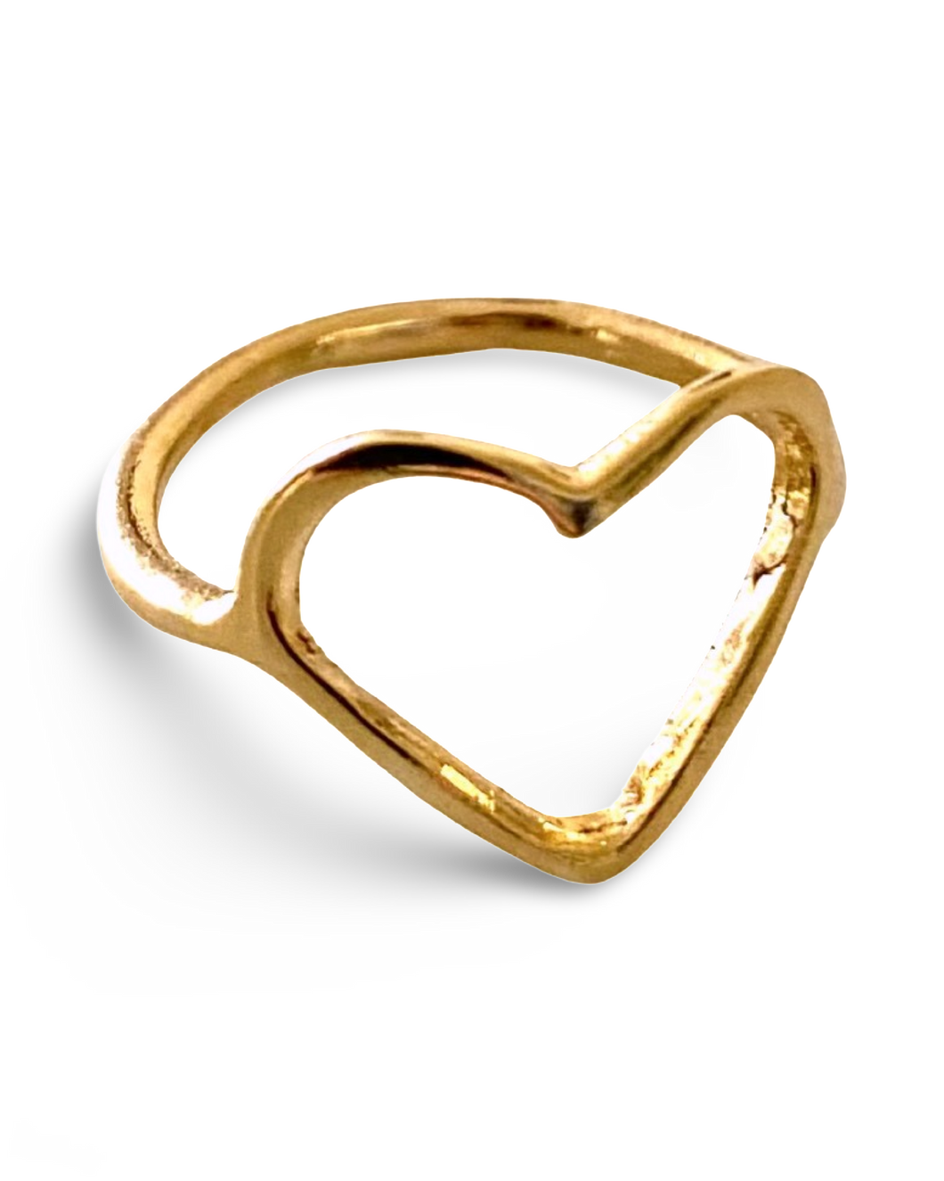 Heart Shaped Ring by The Urban Charm