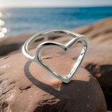 Load image into Gallery viewer, Heart Shaped Ring by The Urban Charm
