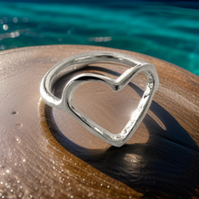 Load image into Gallery viewer, Heart Shaped Ring by The Urban Charm
