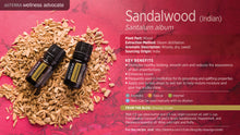 Load image into Gallery viewer, Sandalwood (Indian) - Santalum Album - Essential Oil
